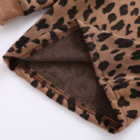 Load image into Gallery viewer, Toddler Kid Girl Leopard Pullover Wholesale 15304792
