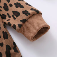 Load image into Gallery viewer, Toddler Kid Girl Leopard Pullover Wholesale 15304792
