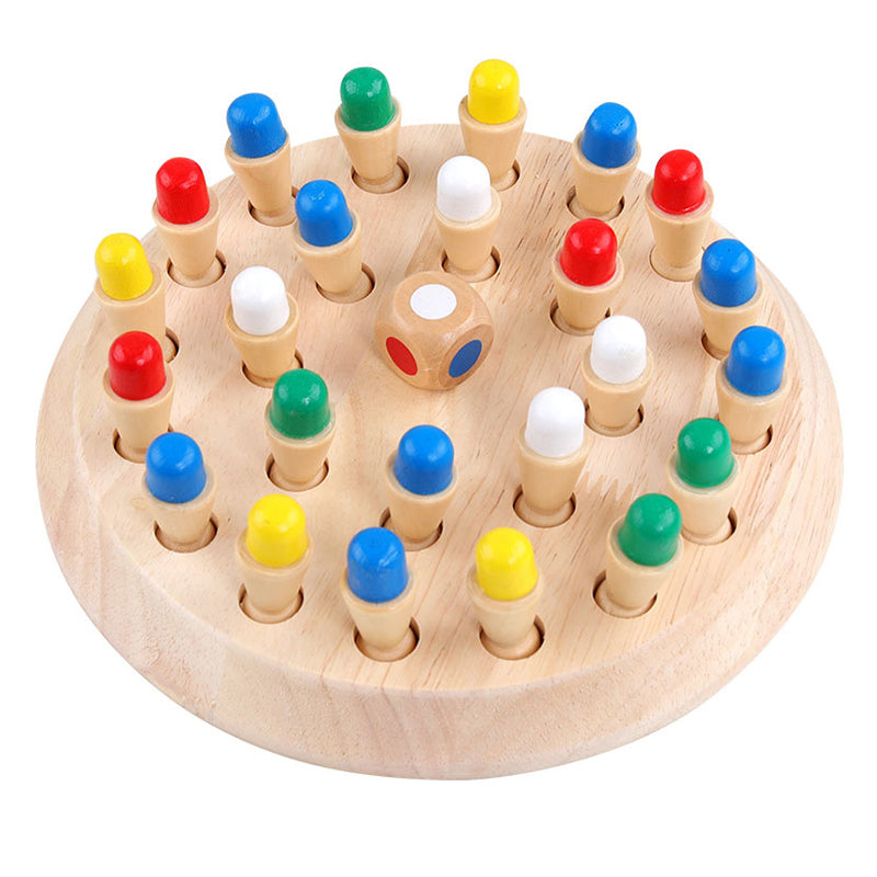 Toddler Kid Memory Match Stick Chess Wooden Educational Toy Wholesale 81723787