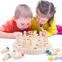 Load image into Gallery viewer, Toddler Kid Memory Match Stick Chess Wooden Educational Toy Wholesale 81723787
