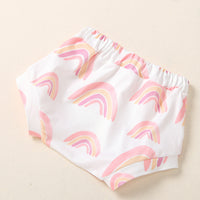 Load image into Gallery viewer, Two-Piece Baby Toddler Bow Cami Top With Sun Print Shorts Set Wholesale 86182716
