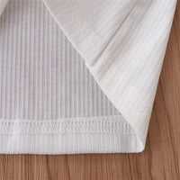 Load image into Gallery viewer, Two Pieces Kid Girl Drawstring Cami Top With Irregular Hem Denim Skirt Set Wholesale 48872631
