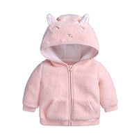 Load image into Gallery viewer, Baby Girls Boys Solid Color Embroidered Jackets Outwears Wholesale 04366497
