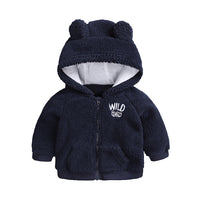 Load image into Gallery viewer, Baby Girls Boys Solid Color Embroidered Jackets Outwears Wholesale 04366497
