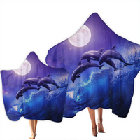 Load image into Gallery viewer, Unisex Rainbow Animals Cartoon Print Beach Accessories Blankets Wholesale 220606167
