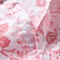 Load image into Gallery viewer, Toddler Girl Contrast Collar Print Tank Dress Wholesale 3362212
