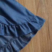 Load image into Gallery viewer, Two Pieces Girl Embroidered Off Shoulder Top &amp; Hi-lo Hem Skirt Set Wholesale 8354566
