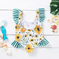 Load image into Gallery viewer, Infant Toddler Girl Watermelon Print SInfant Toddler Girl Watermelon Print Stripe Swimsuit Wholesale 97341475tripe Swimsuit Wholesale 97341475
