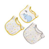 Load image into Gallery viewer, 3 Packs Baby Animal Pattern Bib Wholesale 47102867

