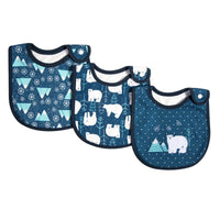 Load image into Gallery viewer, 3 Packs Baby Animal Pattern Bib Wholesale 47102867
