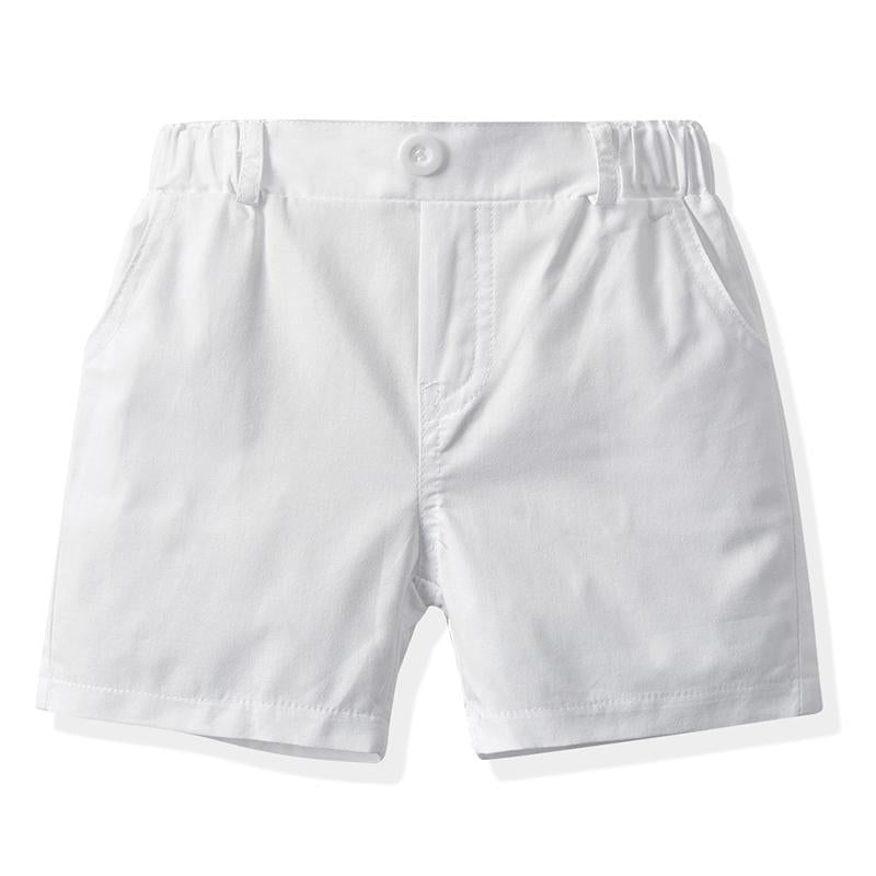 Toddler Boy Solid Color Casual Shorts Wholesale 98182079