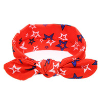 Load image into Gallery viewer, Baby Flag Day Bow Knot Print Headband Wholesale 00411772
