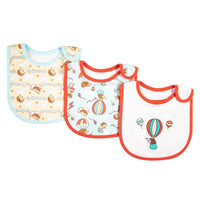 Load image into Gallery viewer, 3 Packs Baby Animal Pattern Bib Wholesale 47102867
