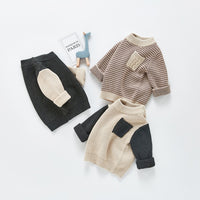 Load image into Gallery viewer, Pocket Color Blocking Knitted Sweater For Baby Boy Wholesale 1923171
