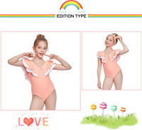 Load image into Gallery viewer, Kid Girl Bow Decor One Piece Swimsuit Wholesale 9753496
