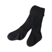 Load image into Gallery viewer, Baby Kid Girl Solid Color Ribbed Tights Wholesale 00851318
