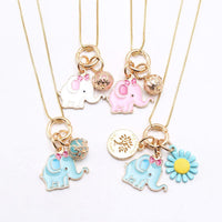 Load image into Gallery viewer, Girl Elephant Pendant Necklace  Wholesale 82941543
