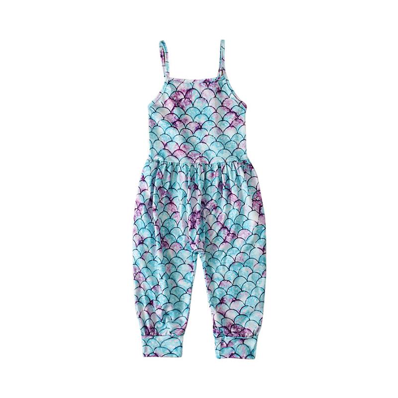 Kid Girl Leopard Print Cami Jumpsuit Wholesale 4812041