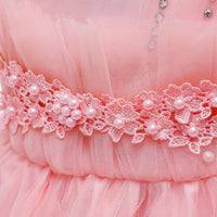 Load image into Gallery viewer, Kid Girl Beaded Party &amp; Wedding Sleeveless Dress Wholesale 26173607
