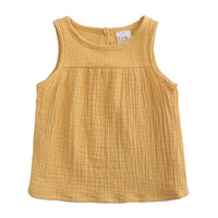 Load image into Gallery viewer, Baby Toddler Muslin Plain Tank Top Wholesale 884358
