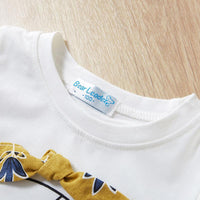 Load image into Gallery viewer, Two-piece Girl Cartoon Tank Top And Printed Shorts Set  Wholesale 9584548
