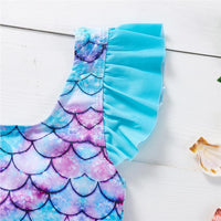 Load image into Gallery viewer, Infant Toddler Girl Watermelon Print Stripe Swimsuit Wholesale 97341475
