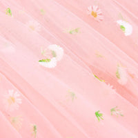 Load image into Gallery viewer, Kid Girl Embroidery Daisy Flower Mesh Skirt  Wholesale 9111746
