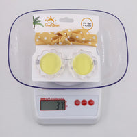 Load image into Gallery viewer, Little Girl Flower Frame Sunglasses And Headband Set Wholesale 8970060
