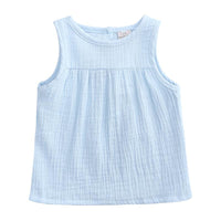 Load image into Gallery viewer, Baby Toddler Muslin Plain Tank Top Wholesale 884358
