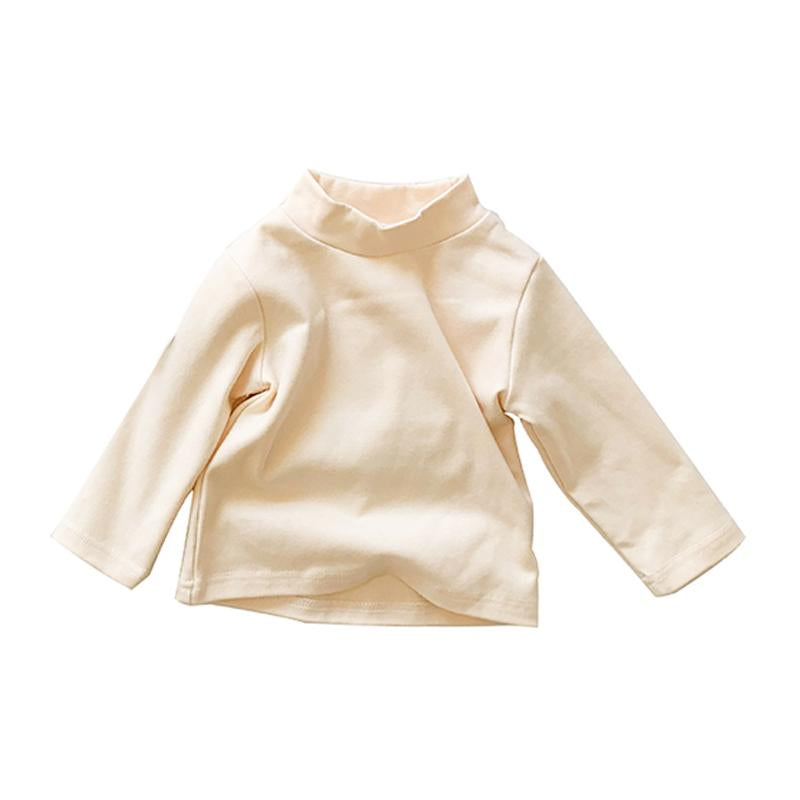 Baby Girl Solid Color Long Sleeves Tops Wholesale 40403120