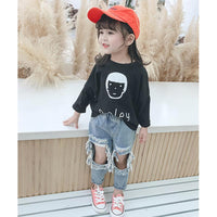 Load image into Gallery viewer, Kid Unisex Ripped Jeans Wholesale 50841541
