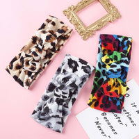 Load image into Gallery viewer, 5 Pcs Baby Bow Decor Tie Dye Headbands Wholesale 7962576
