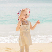 Load image into Gallery viewer, Little Girl Floral Print Bucket Hat Wholesale 14071392
