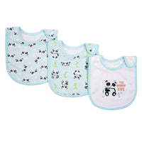 Load image into Gallery viewer, 3 Packs Baby Animal Pattern Bib Wholesale 47102867
