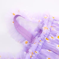 Load image into Gallery viewer, Little Girl Embroidery Daisy Flower Mesh Cami Dress  Wholesale 0056747

