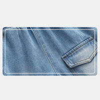 Load image into Gallery viewer, Solid Color Pocket Front Denim Short For Boys Wholesale 9772657
