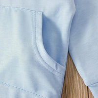 Load image into Gallery viewer, 2 Pieces Set Baby Solid Color Hooded Bodysuit And Pants Wholesale 9091021
