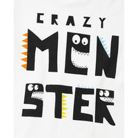 Load image into Gallery viewer, 2 Pieces Kid Boy Crazy Monster T-shirt Matching Ripped Denim Shorts Set Wholesale 72321881
