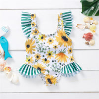 Load image into Gallery viewer, Infant Toddler Girl Watermelon Print Stripe Swimsuit Wholesale 97341475
