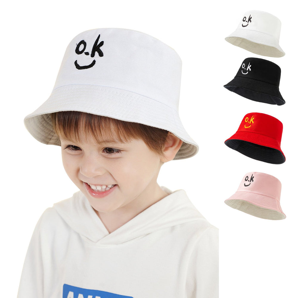 Kid Something Embroidered Bucket Hat Wholesale 81761363