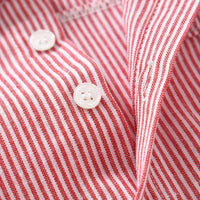 Load image into Gallery viewer, Two Pieces Boy Formal Set Stripe Bow Tie Shirt Boy Strap Short Wholesale 5750164
