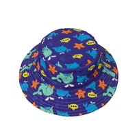 Load image into Gallery viewer, Kid Crab Fish Starfish Print Bucket Hat Wholesale 09011390

