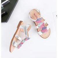 Load image into Gallery viewer, Girls Star Flat Sandals Wholesale 47921450
