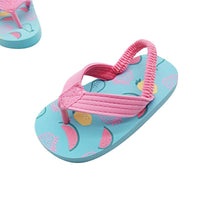 Load image into Gallery viewer, Toddler Girls Fruit Print Slippers Beach Shoes Wholesale 1629505
