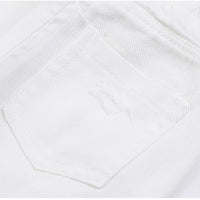 Load image into Gallery viewer, Little Girl White Distressed Pants Wholesale 46041754
