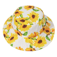 Load image into Gallery viewer, Little Girl Floral Print Bucket Hat Wholesale 14071392

