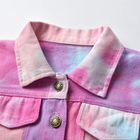 Load image into Gallery viewer, Toddler Boy And Girl Ripped Plain Jacket Wholesale 2320198
