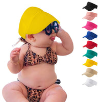 Load image into Gallery viewer, Baby Kid Solid Color Visor Hat Wholesale 14301381
