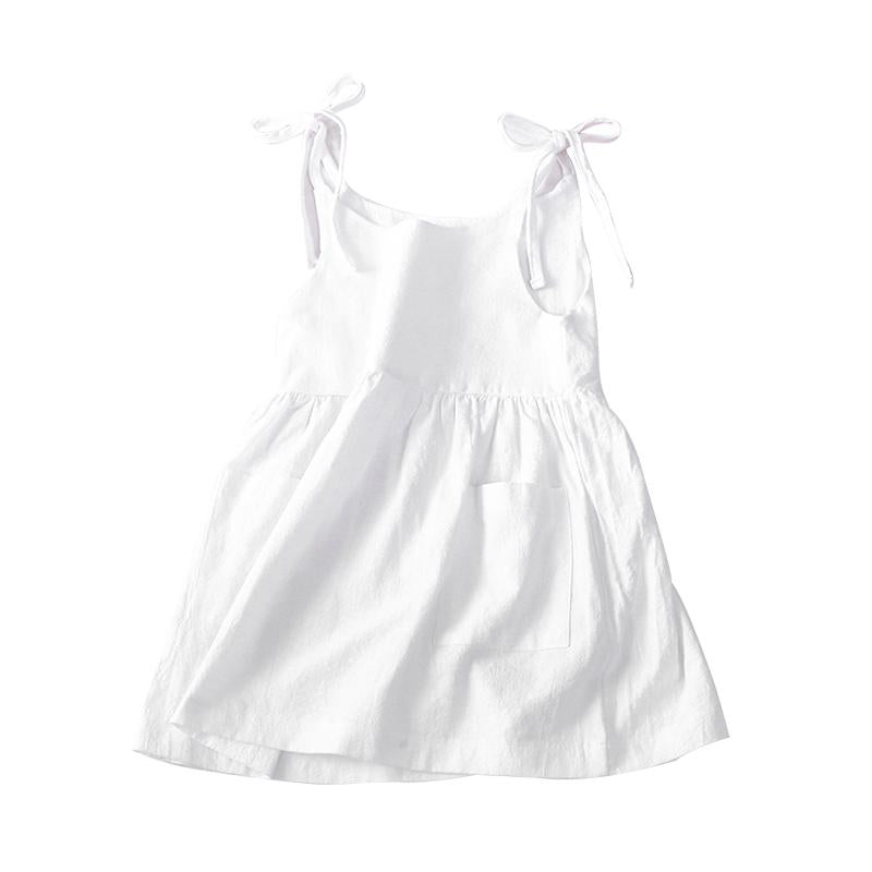 Little Girl Plain Cami Dress Wholesale 43691438