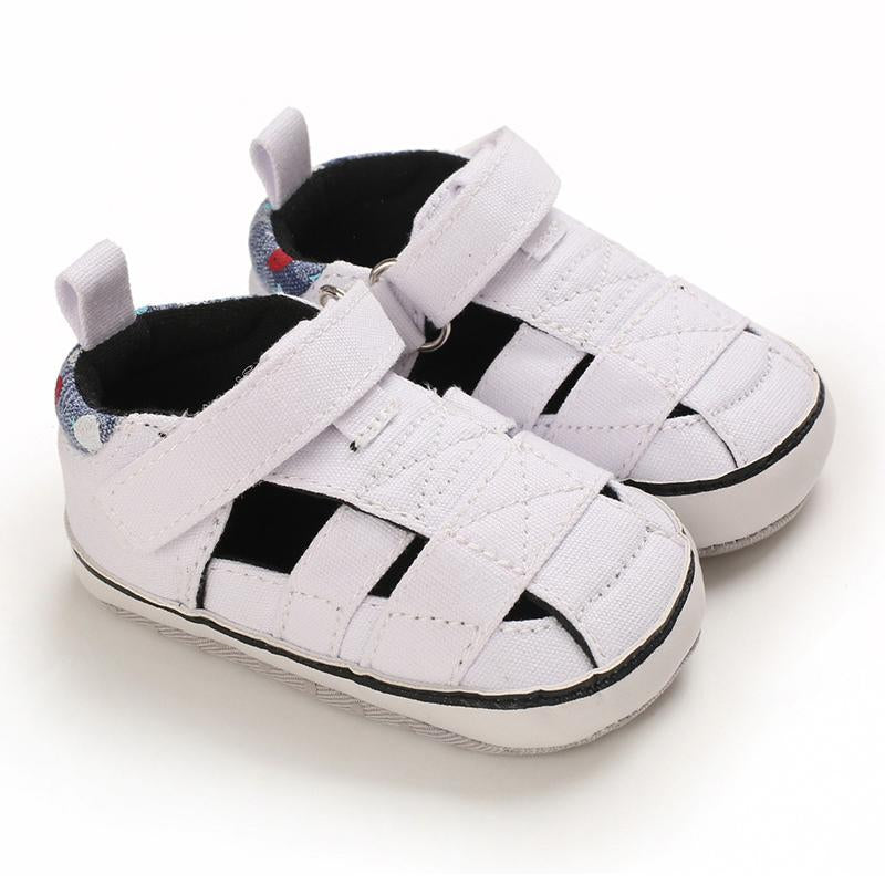Baby Boy Plain Close Toe Roman Sandals Wholesale 8837418